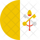 پیش‌نمایش فایل holy-see-vatican از پک World Flags 