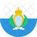 پیش‌نمایش فایل san-marino-4 از پک World Flags 
