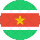 پیش‌نمایش فایل suriname-44 از پک World Flags 