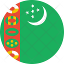 پیش‌نمایش فایل turkmenistan-25 از پک World Flags 
