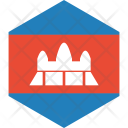 پیش‌نمایش فایل cambodia-25 از پک World Flags 