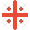 پیش‌نمایش فایل georgia-64 از پک World Flags 