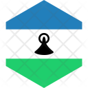 پیش‌نمایش فایل lesotho-55 از پک World Flags 