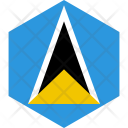 پیش‌نمایش فایل saint-lucia-4 از پک World Flags 