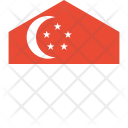 پیش‌نمایش فایل singapore-54 از پک World Flags 