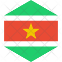 پیش‌نمایش فایل suriname-45 از پک World Flags 