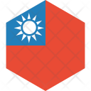پیش‌نمایش فایل taiwan-40 از پک World Flags 