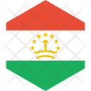 پیش‌نمایش فایل tajikistan-55 از پک World Flags 