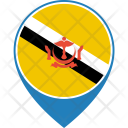 پیش‌نمایش فایل brunei-darussalam-2 از پک World Flags 