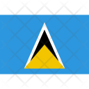 پیش‌نمایش فایل saint-lucia-5 از پک World Flags 