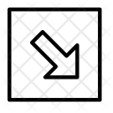 پیش‌نمایش فایل bottom-right-arrow-4 از پک پیکان – مجموعه اسموت‌لاین ۲