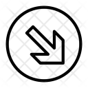 پیش‌نمایش فایل bottom-right-arrow-7 از پک پیکان – مجموعه اسموت‌لاین ۲