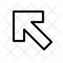 پیش‌نمایش فایل top-left-arrow-2 از پک پیکان – مجموعه اسموت‌لاین ۲