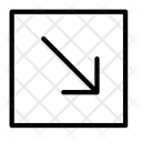 پیش‌نمایش فایل bottom-right-arrow-9 از پک پیکان – مجموعه اسموت‌لاین ۱