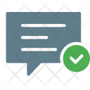 پیش‌نمایش فایل checkmark-64 از پک گفتگو – مجموعه وایبرنسی