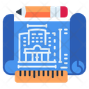 پیش‌نمایش فایل building-blueprint-9500844 از پک املاک و مستغلات