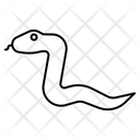 پیش‌نمایش فایل snake-140 از پک آیکون حیوان