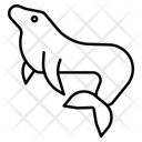 پیش‌نمایش فایل walrus-5 از پک آیکون حیوان