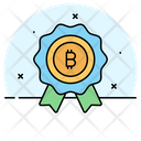 پیش‌نمایش فایل bitcoin-badge-9979322 از پک ارز دیجیتال