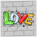 پیش‌نمایش فایل love-10589639 از پک هنری گرافیتی