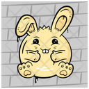 پیش‌نمایش فایل rabbit-10589640 از پک هنری گرافیتی