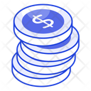 پیش‌نمایش فایل dollar-coins-11174704 از پک کسب و کار