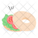 پیش‌نمایش فایل bagel-slice-13018399 از پک غذا و نوشیدنی