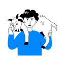 پیش‌نمایش فایل boy-playing-with-animal-11744502 از پک عید قربان