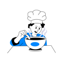 پیش‌نمایش فایل chef-making-soup-11744508 از پک عید قربان