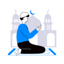 پیش‌نمایش فایل eid-prayer-11744497 از پک عید قربان