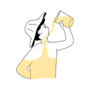 پیش‌نمایش فایل boy-drinking-water-12014544 از پک تابستان و سفر