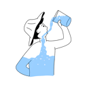 پیش‌نمایش فایل boy-drinking-water-12014464 از پک تابستان و سفر