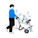پیش‌نمایش فایل man-doing-plantation-12014457 از پک تابستان و سفر