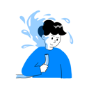 پیش‌نمایش فایل man-enjoying-water-splash-in-hot-summer-day-12014445 از پک تابستان و سفر