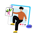 پیش‌نمایش فایل boy-doing-grocery-shopping-12152246 از پک خرید و تجارت الکترونیک