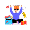 پیش‌نمایش فایل boy-getting-premium-service-12152228 از پک خرید و تجارت الکترونیک