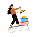 پیش‌نمایش فایل girl-doing-shoes-promotion-12152242 از پک خرید و تجارت الکترونیک