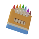 پیش‌نمایش فایل crayons-color-5416754 از پک آموزش