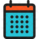پیش‌نمایش فایل calendar-1 از پک اداره ۱