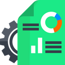 پیش‌نمایش فایل industry-chart از پک کسب و کار