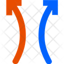 پیش‌نمایش فایل two-curved-arrow-3635409 از پک فلش‌ها
