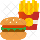 پیش‌نمایش فایل cheese-burger-and-french-fries-3654640 از پک عناصر شهری