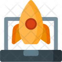 پیش‌نمایش فایل launch-rocket-laptop-startup از پک سئو ۱