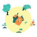 پیش‌نمایش فایل agriculture-vector-illustration-10402548 از پک کشاورزی