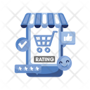 پیش‌نمایش فایل shopping-rating-8079992 از پک تجارت الکترونیک