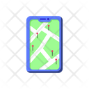 پیش‌نمایش فایل mobile-map-8349777 از پک خدمات تاکسی