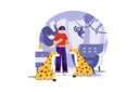 پیش‌نمایش فایل man-watching-video-using-virtual-reality-4983882 از پک واقعیت مجازی