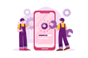 پیش‌نمایش فایل banking-application-under-maintenance-5053628 از پک خدمات بانکی
