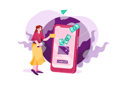 پیش‌نمایش فایل woman-doing-online-international-transaction-5053627 از پک خدمات بانکی