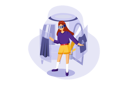 پیش‌نمایش فایل shopping-using-virtual-technology-5082599 از پک واقعیت مجازی
